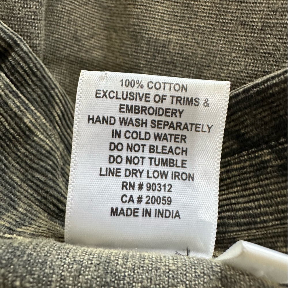 Parsley & Sage Gray Patchwork Button Down Shirt L… - image 10